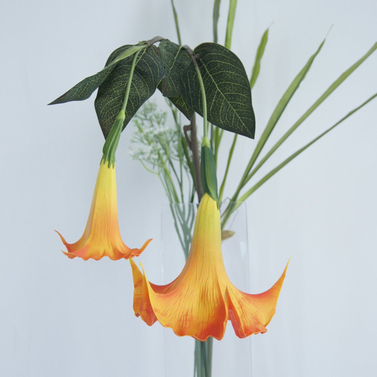silk artificial flower Dature Stramonium Morning Glory