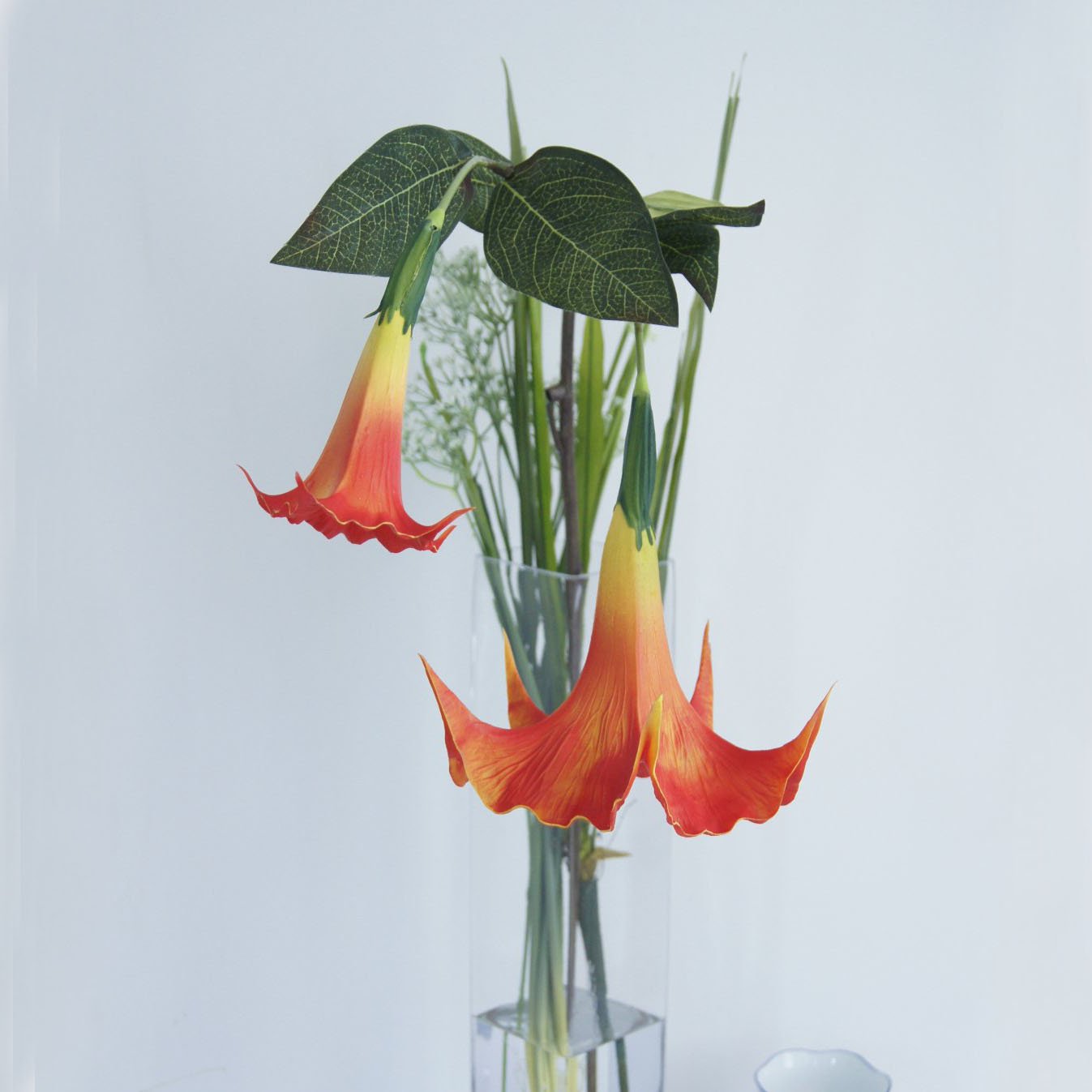 silk artificial flower Dature Stramonium Morning Glory