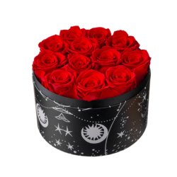 round-12roses-red