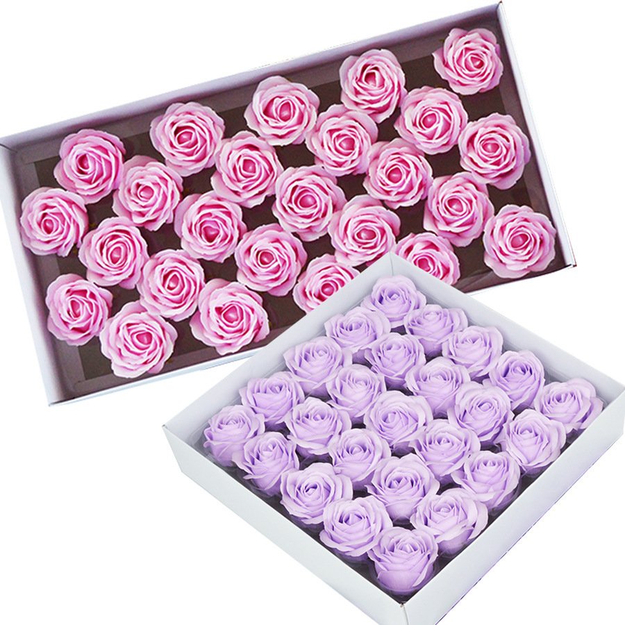 Wholesale Artificial Flower High Quality Beautiful Rose Heads Preserve Big Roses Preserved Flowers