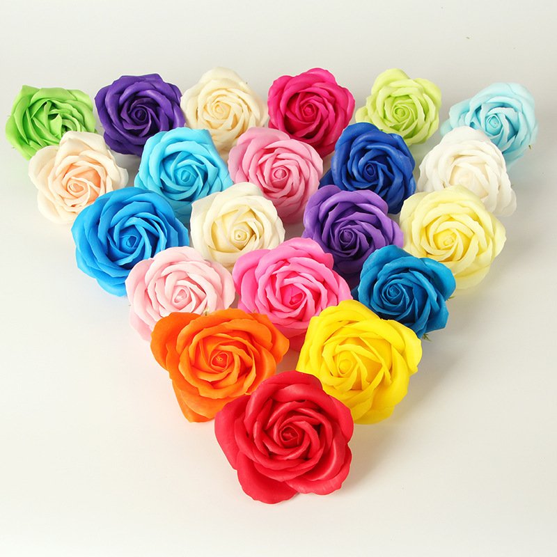 Wholesale Artificial Flower High Quality Beautiful Rose Heads Preserve Big Roses Preserved Flowers