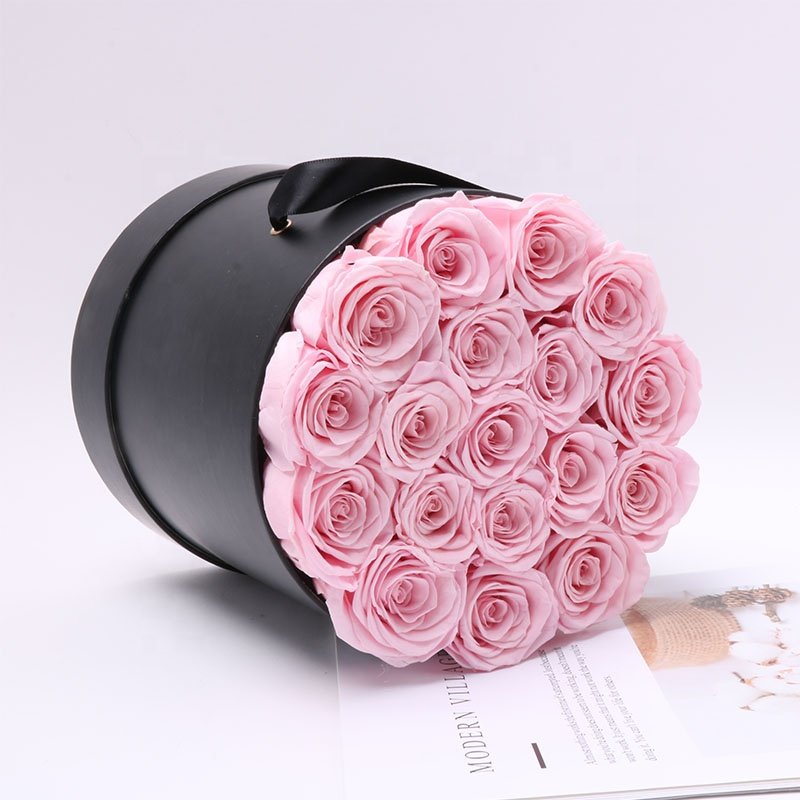 Beautiful Rose Flowers Forever Rose Box Natural Preserved Flower Preserved Eternal Rose Preserved