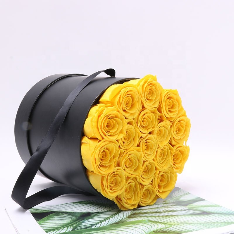 Beautiful Rose Flowers Forever Rose Box Natural Preserved Flower Preserved Eternal Rose Preserved