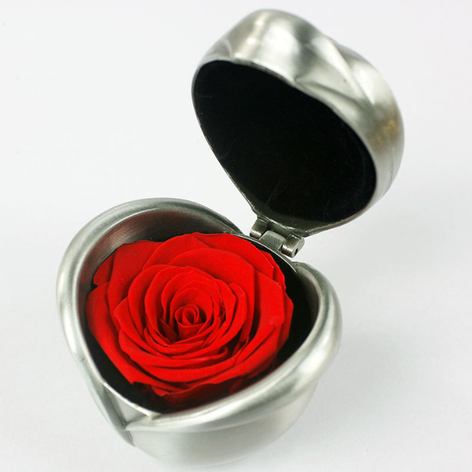 2021 Preserved Flower Gift Box Bud Rose Jewelry Box Mother's Day Valentine's Day Gift