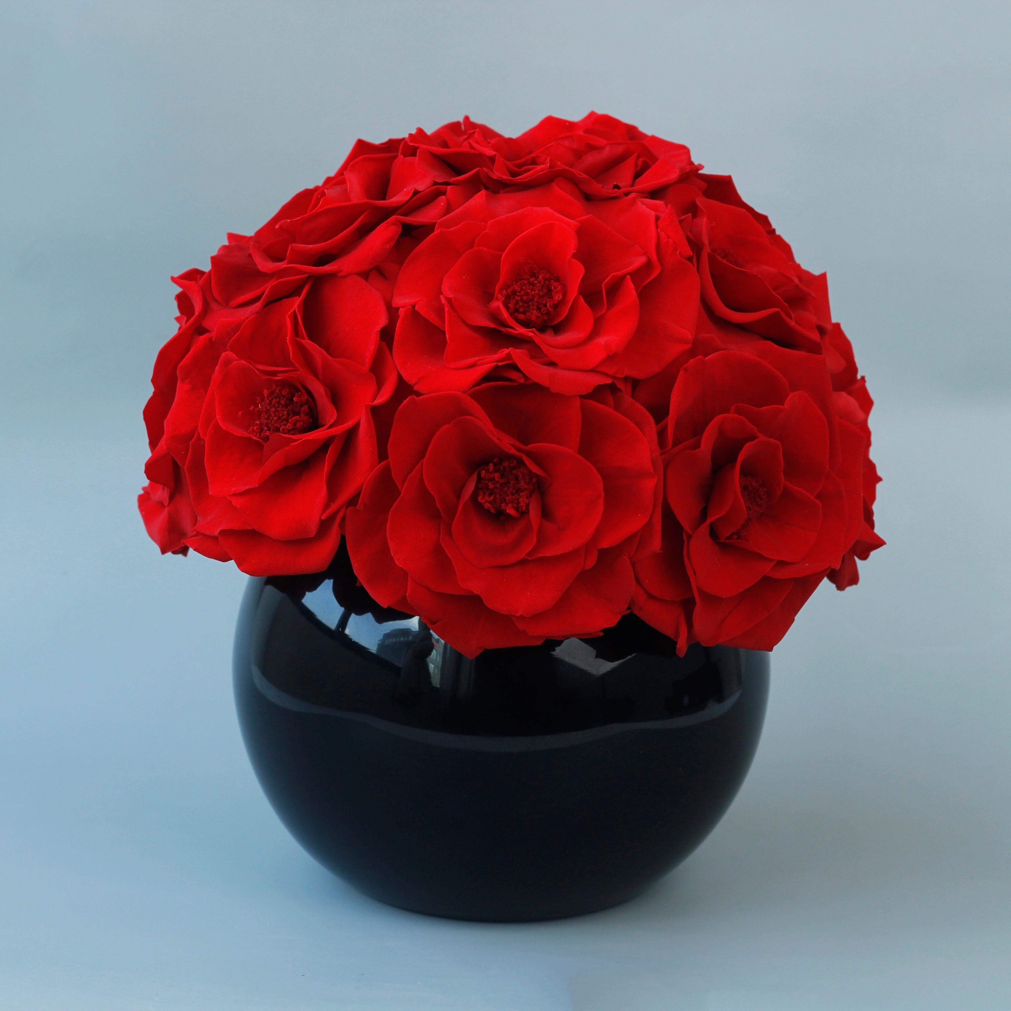 Lovebay infinity eternal rosas al por mayor preserved rose forever flower immortal fleur in vase decor