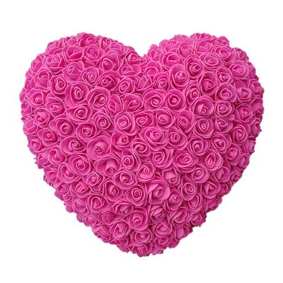 Wholesale Preserved 30cm PE Foam Roses Heart Shaped Rose Girl Surprise Gift Love Rose for Valentine's Day