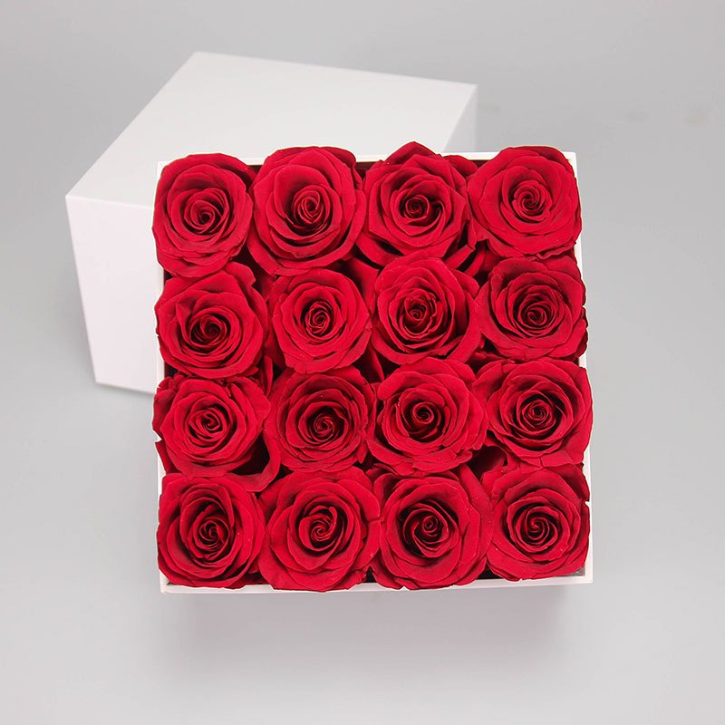 Factory Outlet Colorful Beauty Long-lasting Eternal Preserved Rose Flower in Box for Great Valentine's Day Gift Ideas