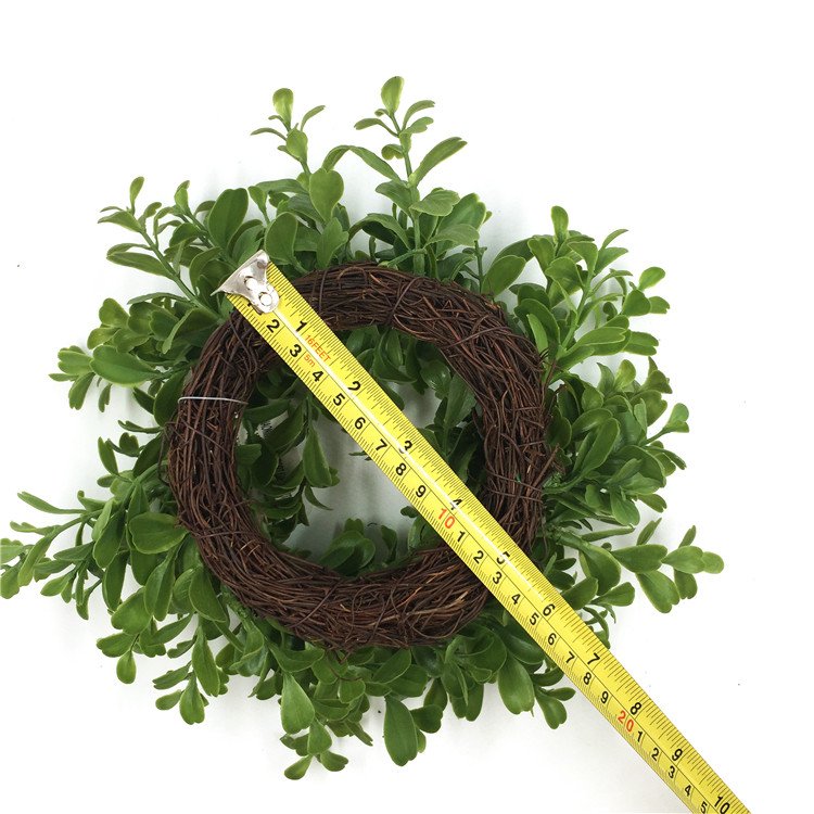 Wholesale Artificial Grapevine Door Boxwood Preservative Wreath