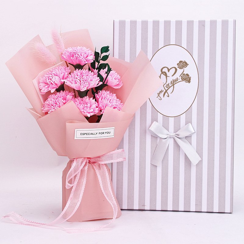Wholesale Preserved Artificial Flower Rose Soap Flower