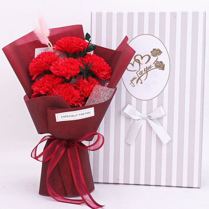 Wholesale Preserved Artificial Flower Rose Soap Flower