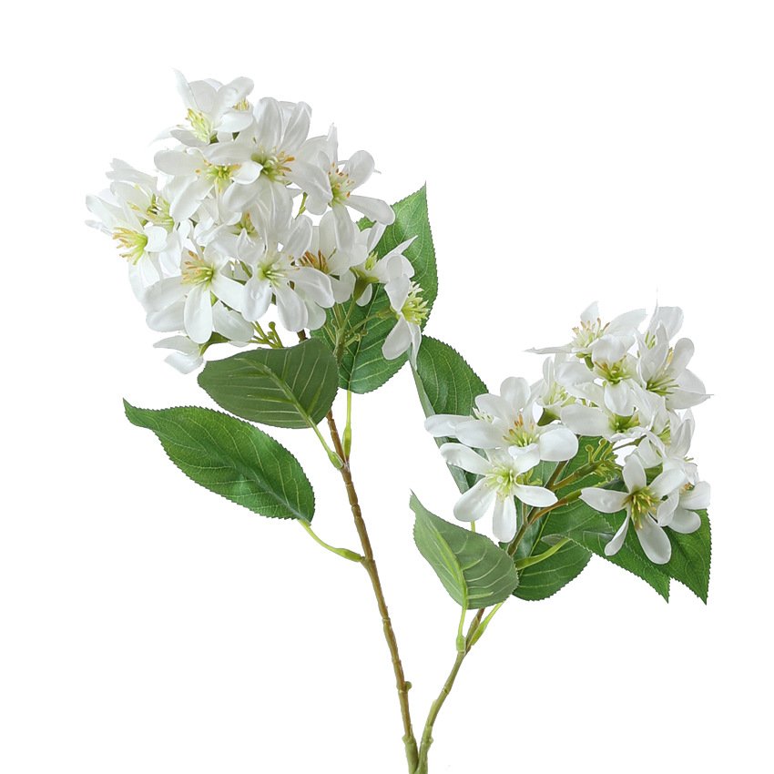 O-X830 Wholesale Artificial Gardenia Purple Wild flower 2 Forks Realistic Large Silk Hydrangea for Home Wedding Decorations