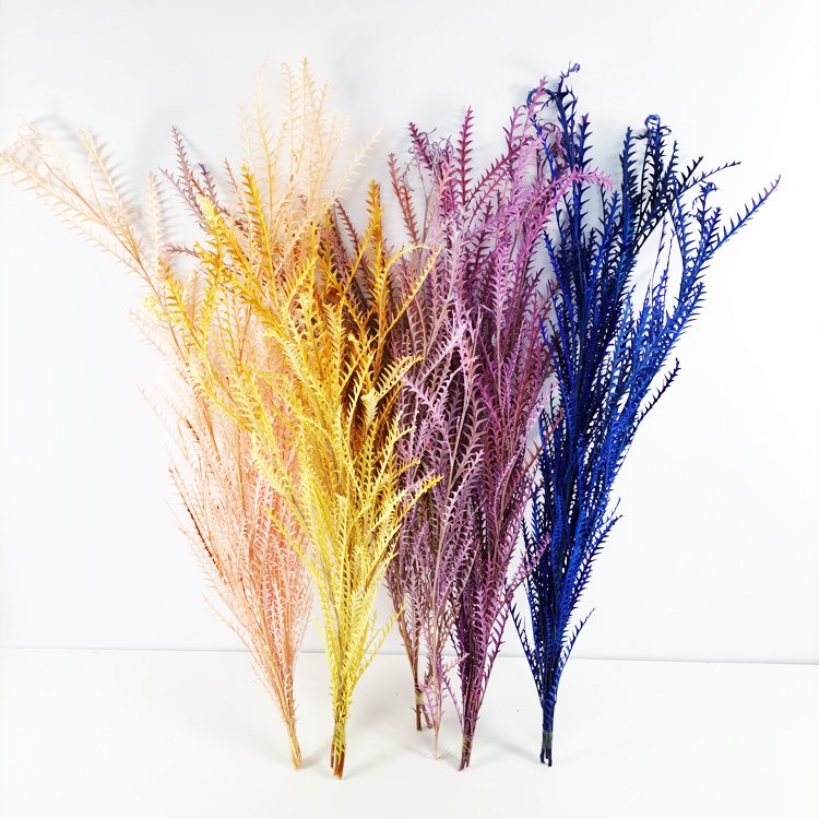 SumFlora top sellers 2024 wholesale Yunnan multi-colored preserved flowers wedding decoration flower serrated leaf