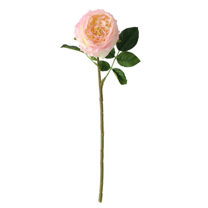 AD-129 Artificial Rose Moisturizing Peony Real Touch Flowers 45cm Bride Bouquet Wedding Flower Arrangement Home Office Decor