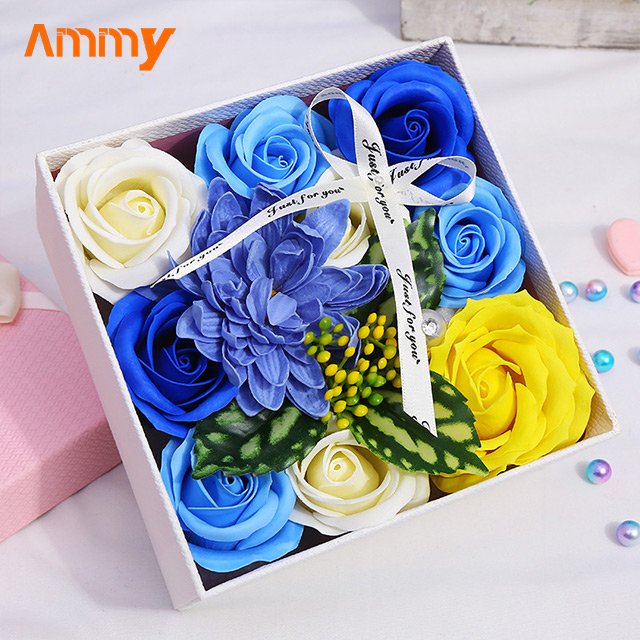 Ammy Innovative new soap flower box teacher's day mother's day rose gift gift for teacher mother valentine's Day