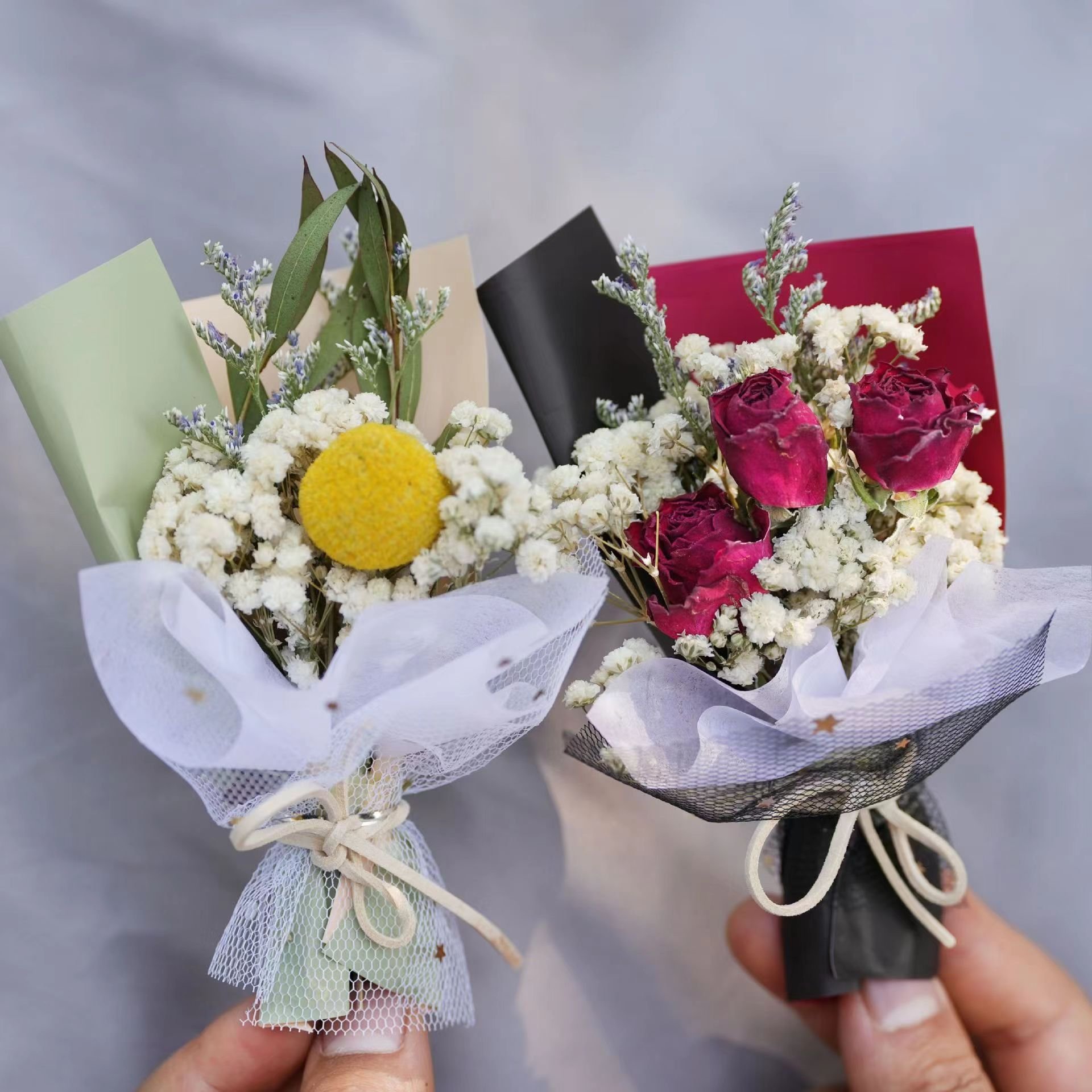 factory wholesale for home decoration preserved flower bouquet for gift