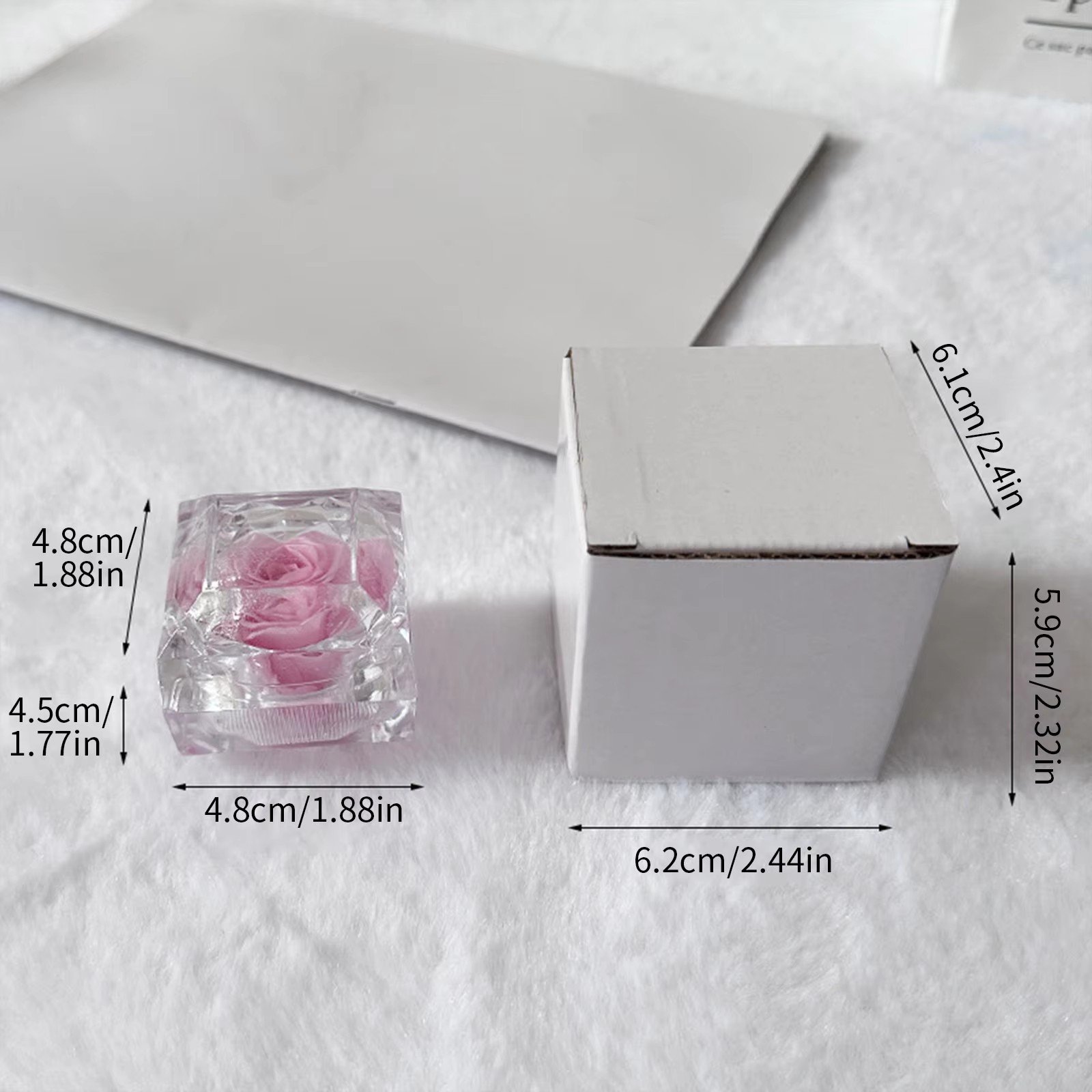 RTS Factory Preserved Flower Rose Never Withered Rose Gift For Valentine's Day Birthday And Anniversary With Drawer Gift Box