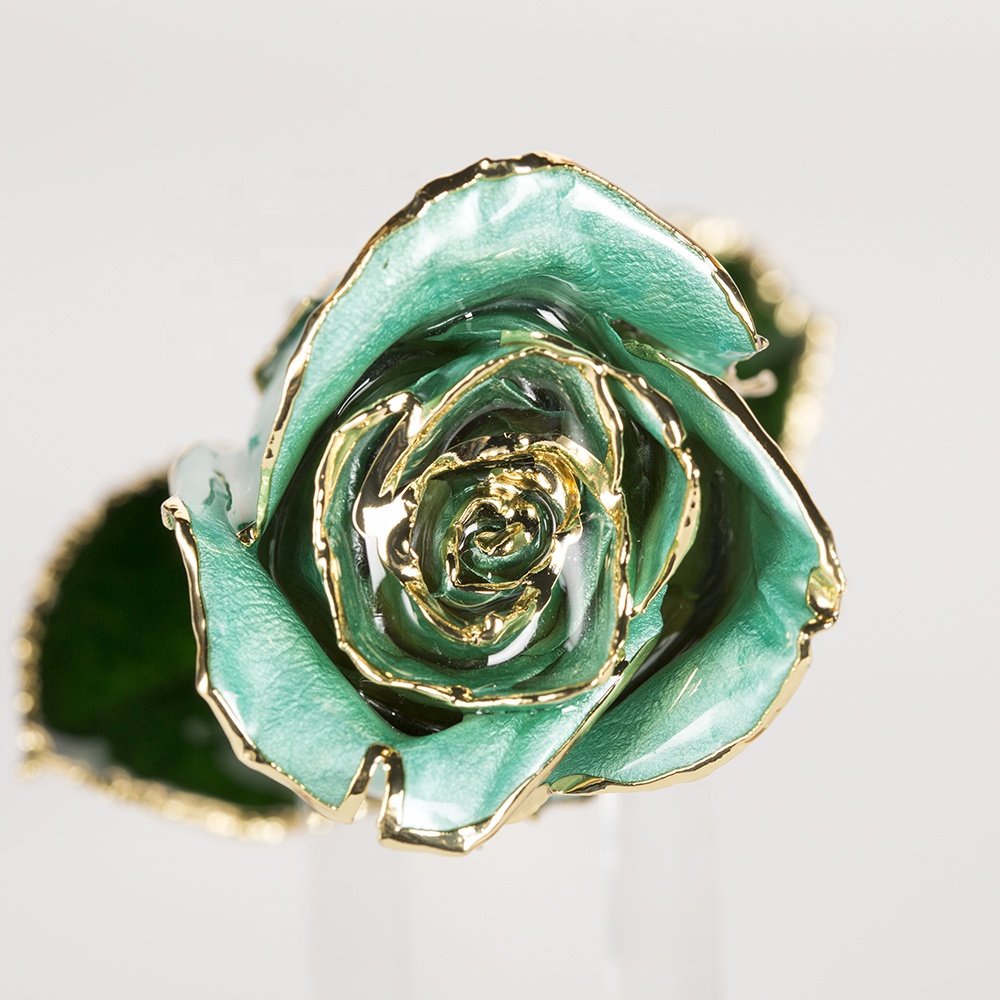 Gold roses real natural Roses with Stem preserved flower handmade Eternal rose for birthday Mother's day gifts