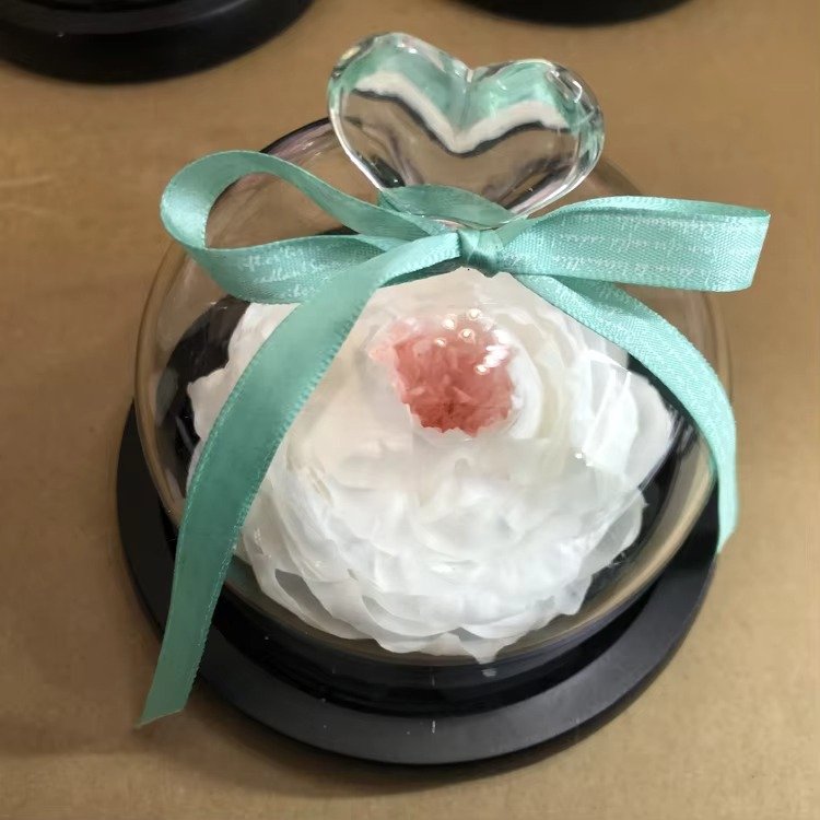 Birthday flower gifts, everlasting flower rose gifts for women, LED light artificial for mom wife friend
