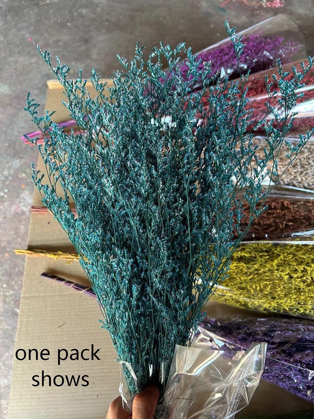 Wholesale natural preserved Limonium grass, German Statice, Sea lavender flower for floral arrangement