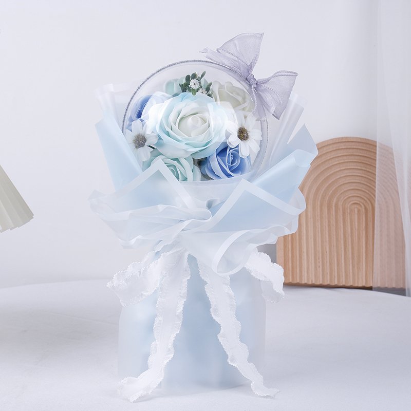 Creative Eternal Flower Tote Bag Practical Soap Flower Birthday Gift For Girlfriend
