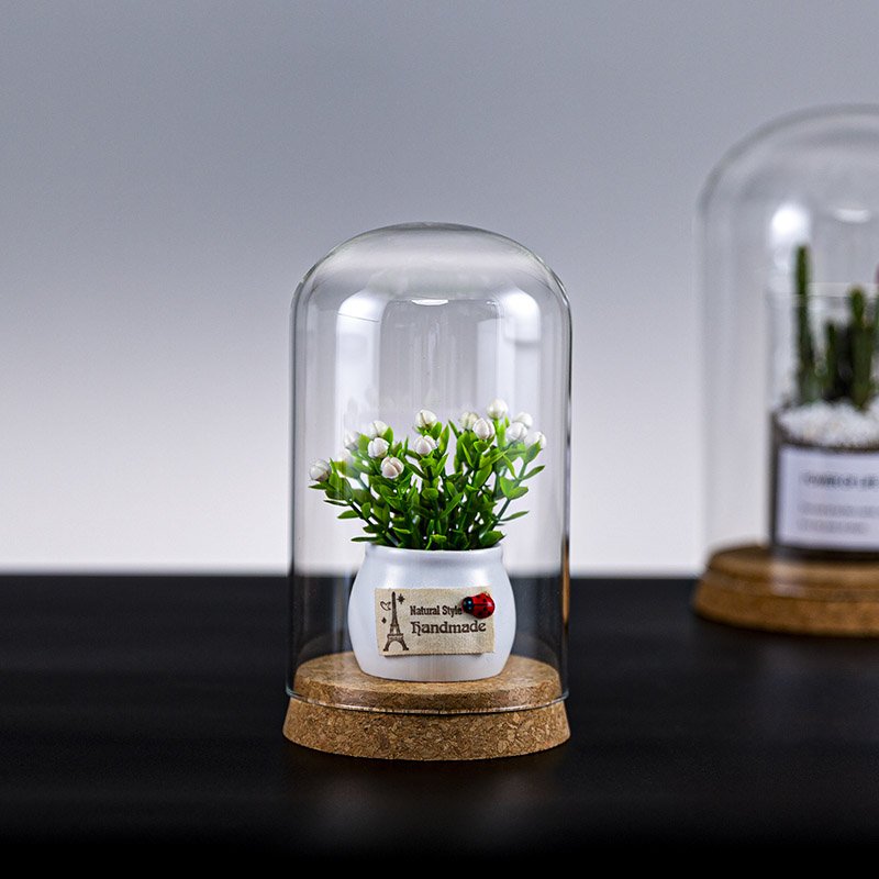 Preserved real Rose 42 Colors Forever Stabilized Eternal Roses In Glass Dome For Thanksgiving new year
