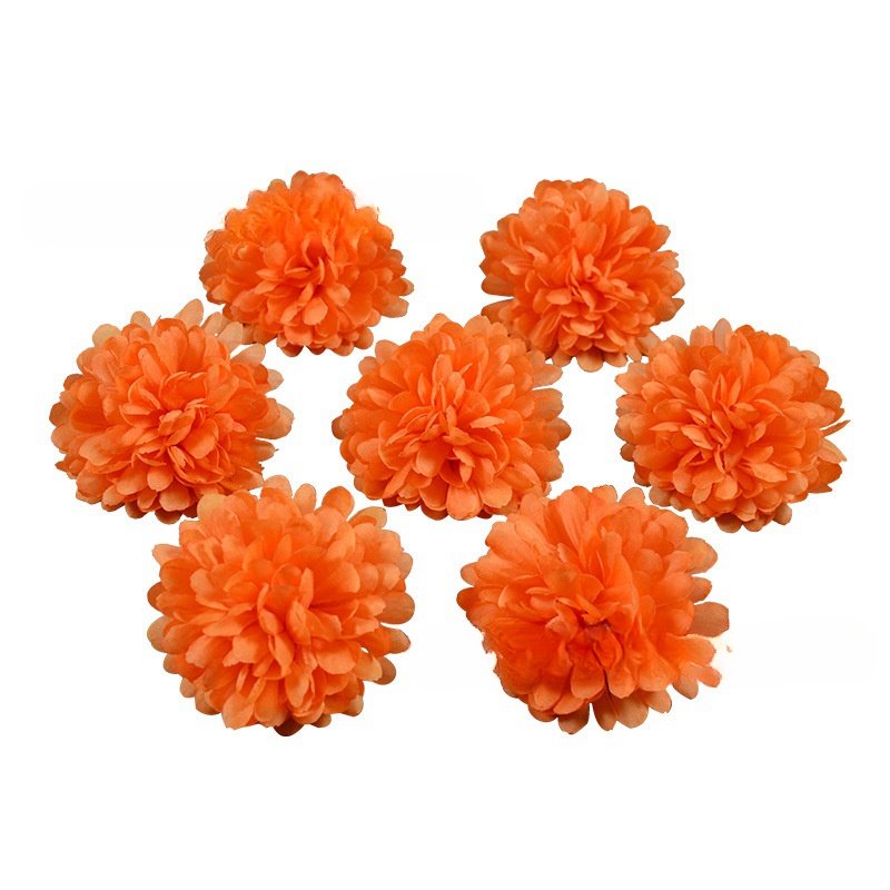 Wholesale DIY Thousand Layer Chrysanthemum Silk Cloth Flowers Wedding Easter Graduation Decorations Crafts Artificial Flowers
