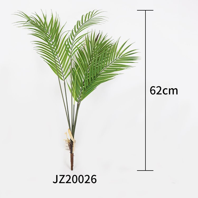 Manufacturer's Direct Sales 62cm Chinese Fan Palm Wreath Small Bundle of Decorative Preserved Flowers & Plants