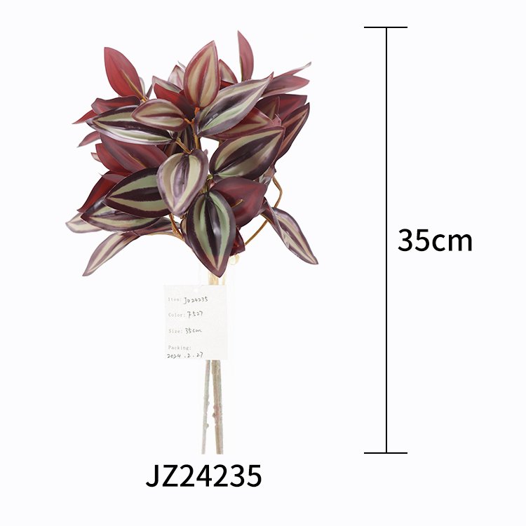 Hot Selling 35cm Wholesale Artificial Hanging Bamboo Wreaths Preserved Flowers & Plants Other Decorative Flowers & Plants