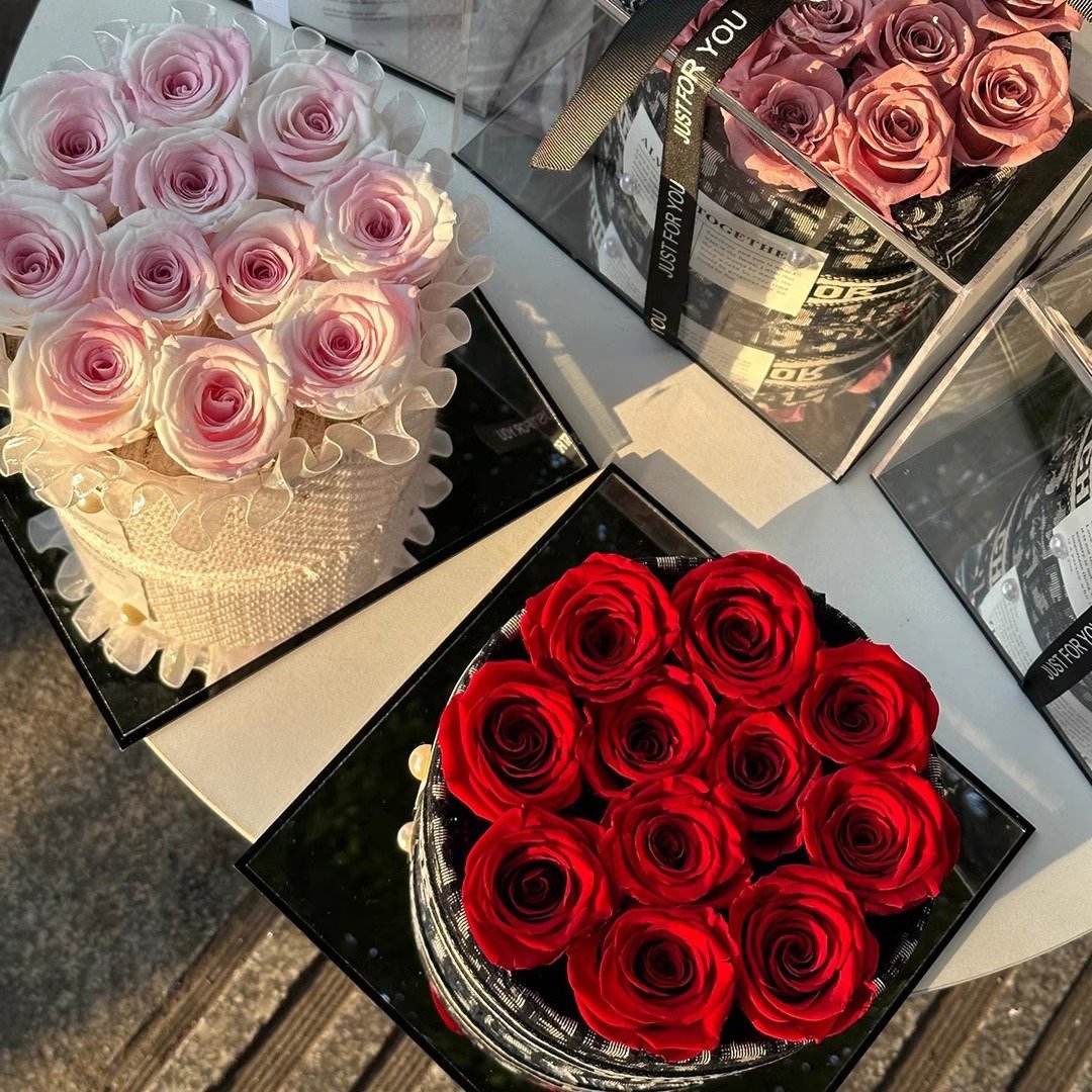 preserved roses box 2024 wholesale ecuadorian preserved roses yunnan preserved chanson roses
