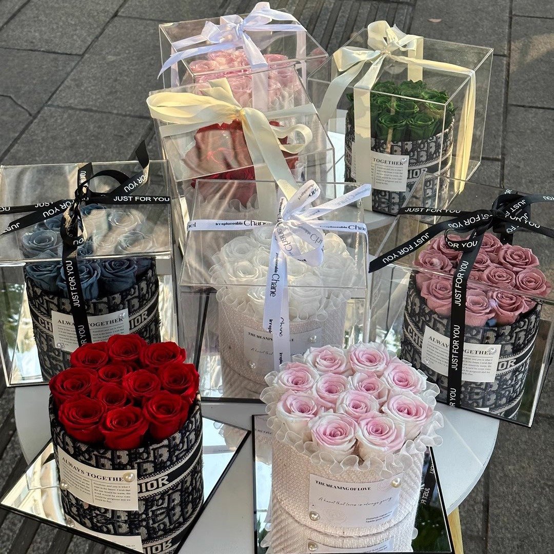preserved roses box 2024 wholesale ecuadorian preserved roses yunnan preserved chanson roses