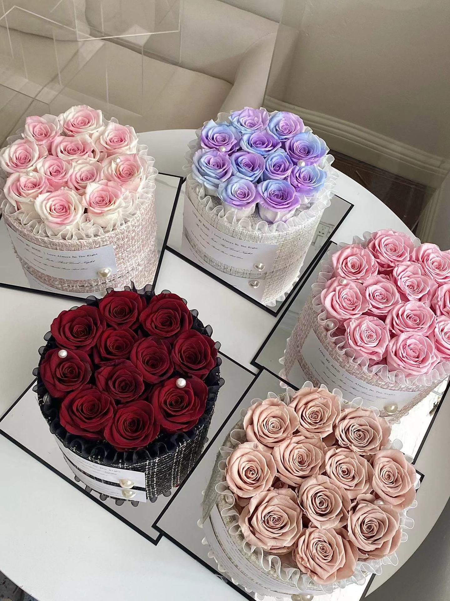 preserved roses box 2024 wholesale ecuadorian preserved roses yunnan preserved chanson roses