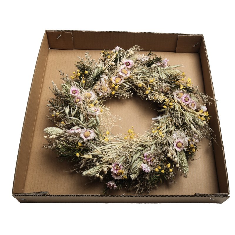HFlora Yunnan Manufacturer High Quality preserved flower wreaths for Christmas Decorative Celebration