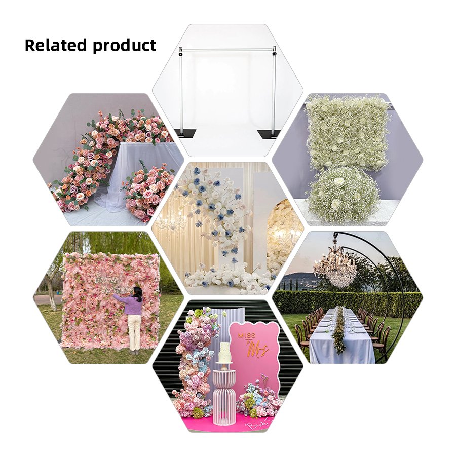 Wedding Decor Artificial Flower Table Runner Centerpieces For Home Party Wedding Decoration