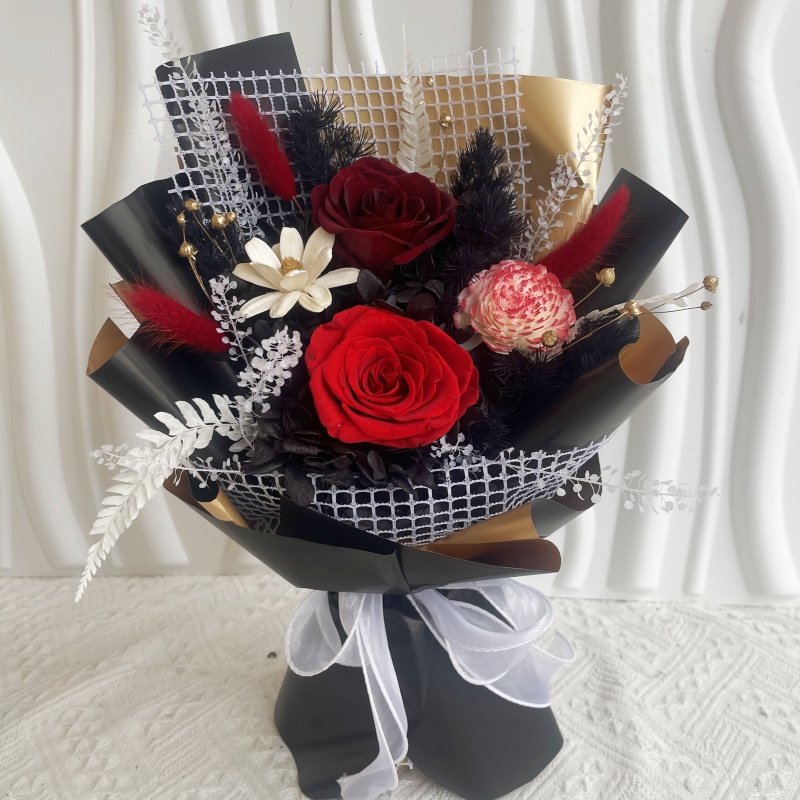 Factory outlet Preserved Flower Bouquet Wholesale Rose Creative Flower Valentine's Day Gift For Girlfriend