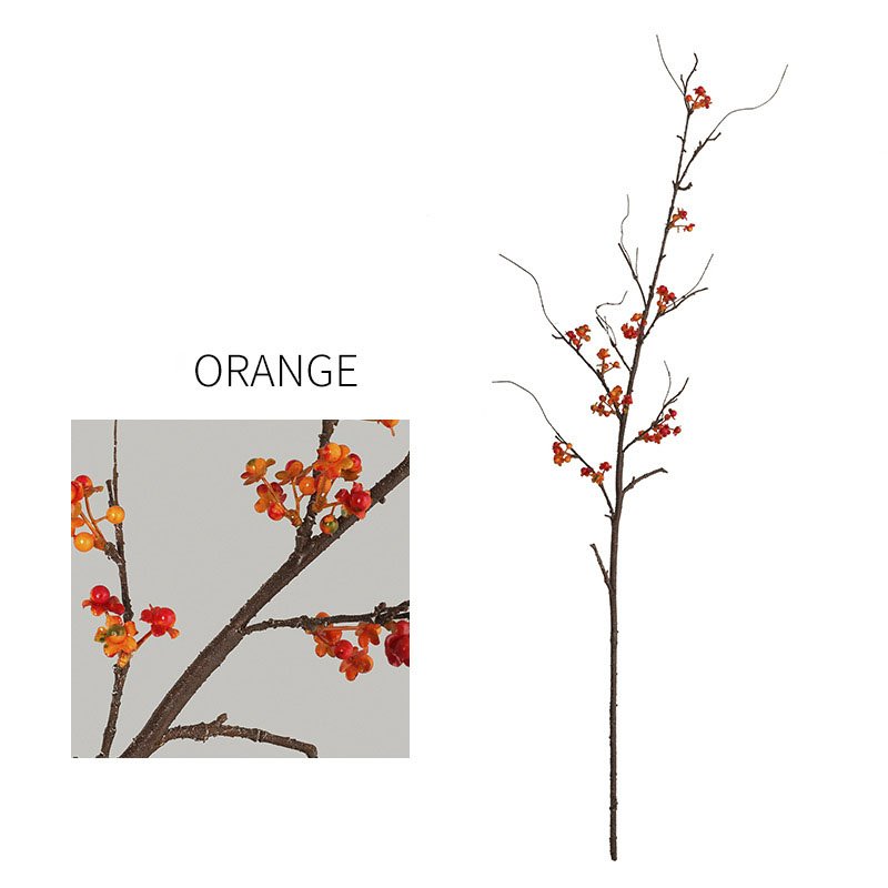 Hot saling Single 108cm snake vine fruit Artificial Flowers For Home Decoration