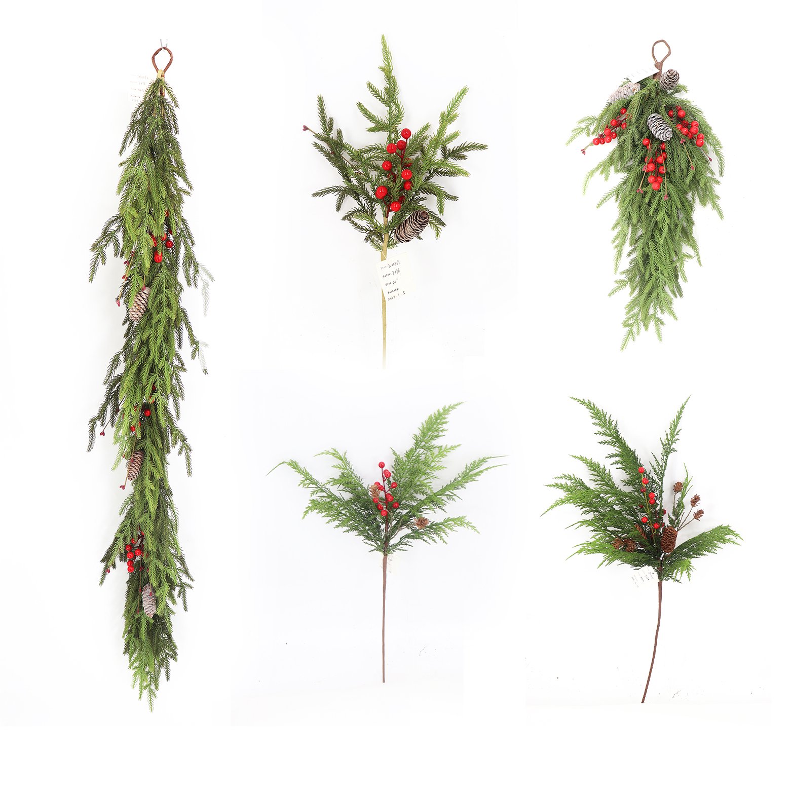 2024 Hot Selling Customizable Preserved Flowers Plants Festive Artificial Wreaths Decorative Flowers Various artificial flower