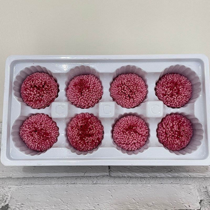 Diy love flower decoration natural pompon chrysanthemum flowers box real natural preserved flowers Christmas present decor