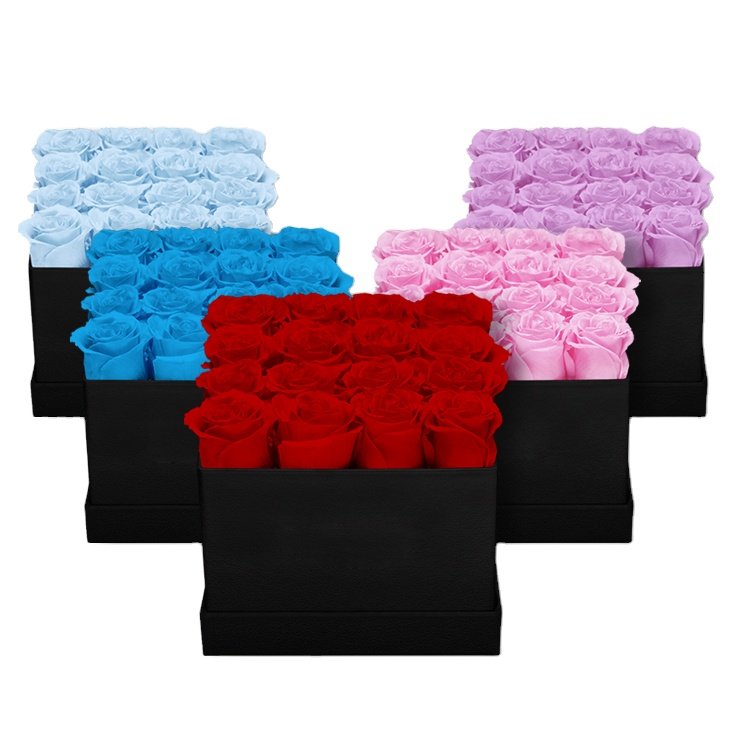 Factory directly supply preserved flower real natural fresh eternal roses for wedding ceremony