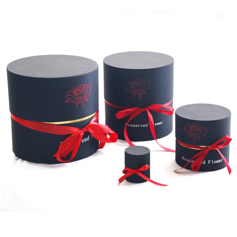 Wholesale Luxury Eternal Roses Preserved Flowers Eternity Stabilized Immortal Infinity Dome Preserved Roses Box for Memorial Day