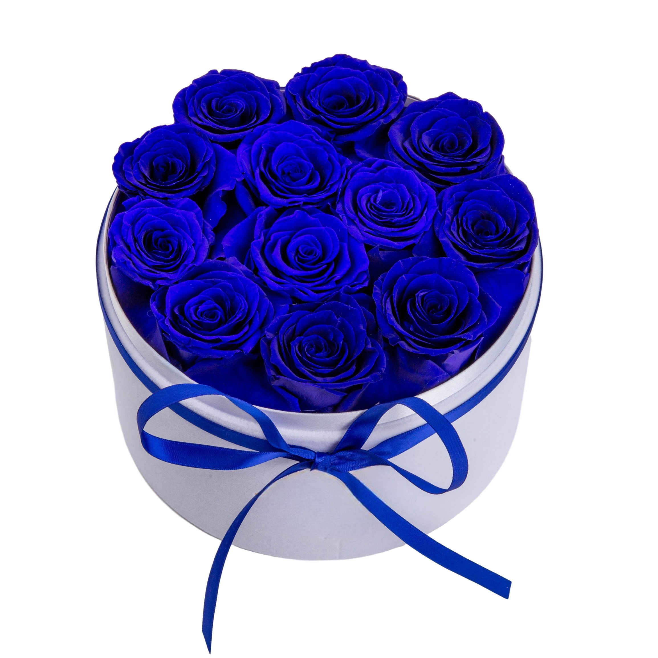 Valentine's Day Round Square Flower Boxes OEM ODM Factory A Grade Preserved Roses Eternal Immortal Rose Bouquets