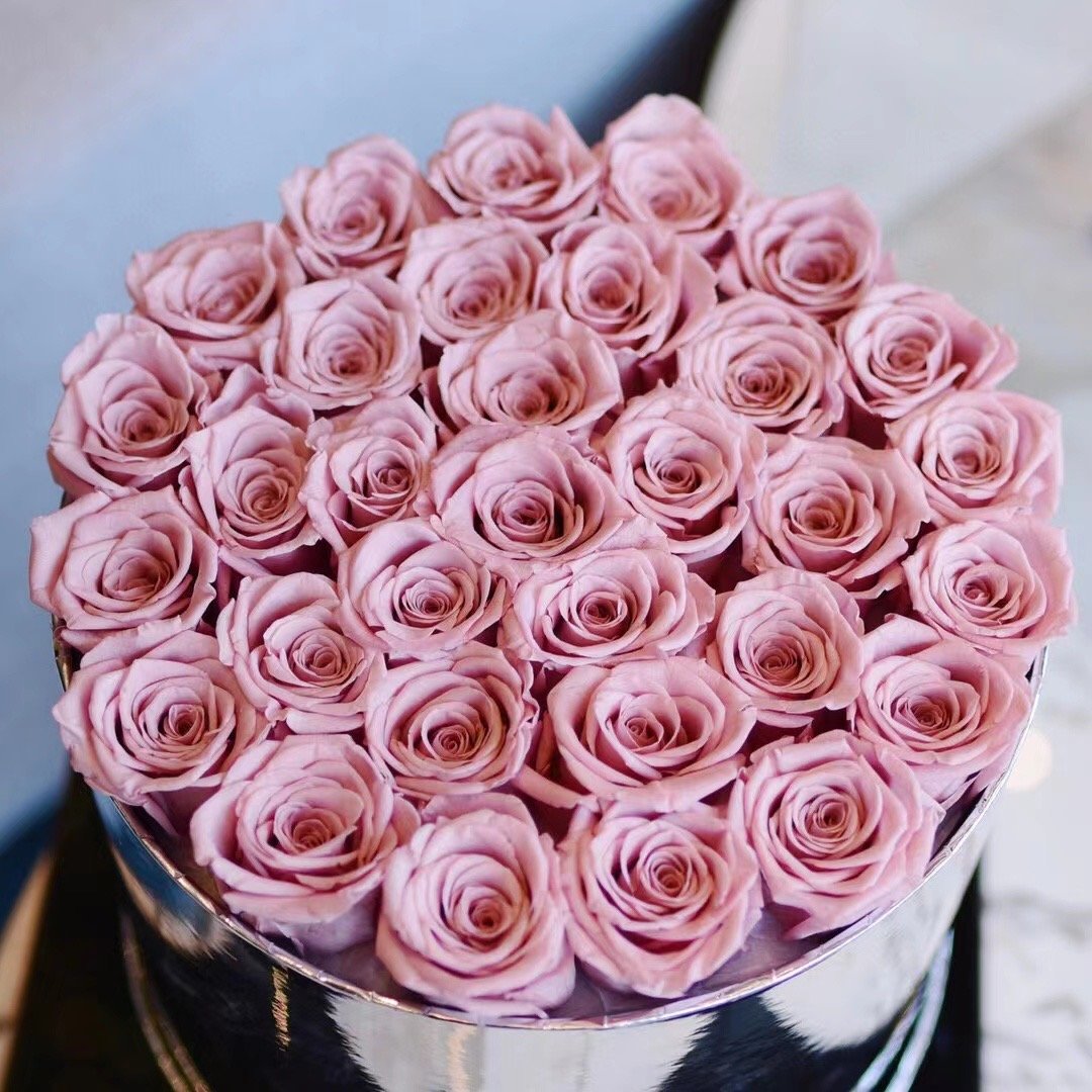 long life roses box Everlasting Enchanted eternity eternal rose Infinity Preserved forever roses in acrylic box
