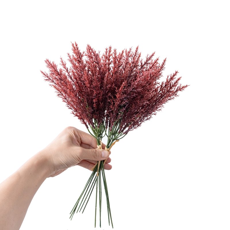 YC1070 New Arrival in Bulk Red Fine Mist Long Handle Bunch for Home Party Wedding Decoration wedding centerpieces table decor