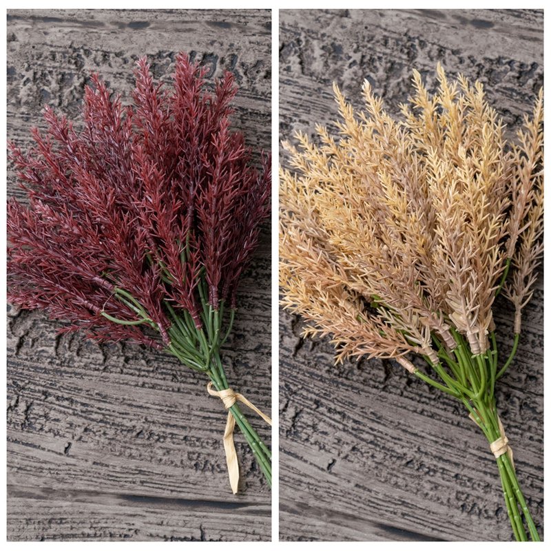 YC1070 New Arrival in Bulk Red Fine Mist Long Handle Bunch for Home Party Wedding Decoration wedding centerpieces table decor