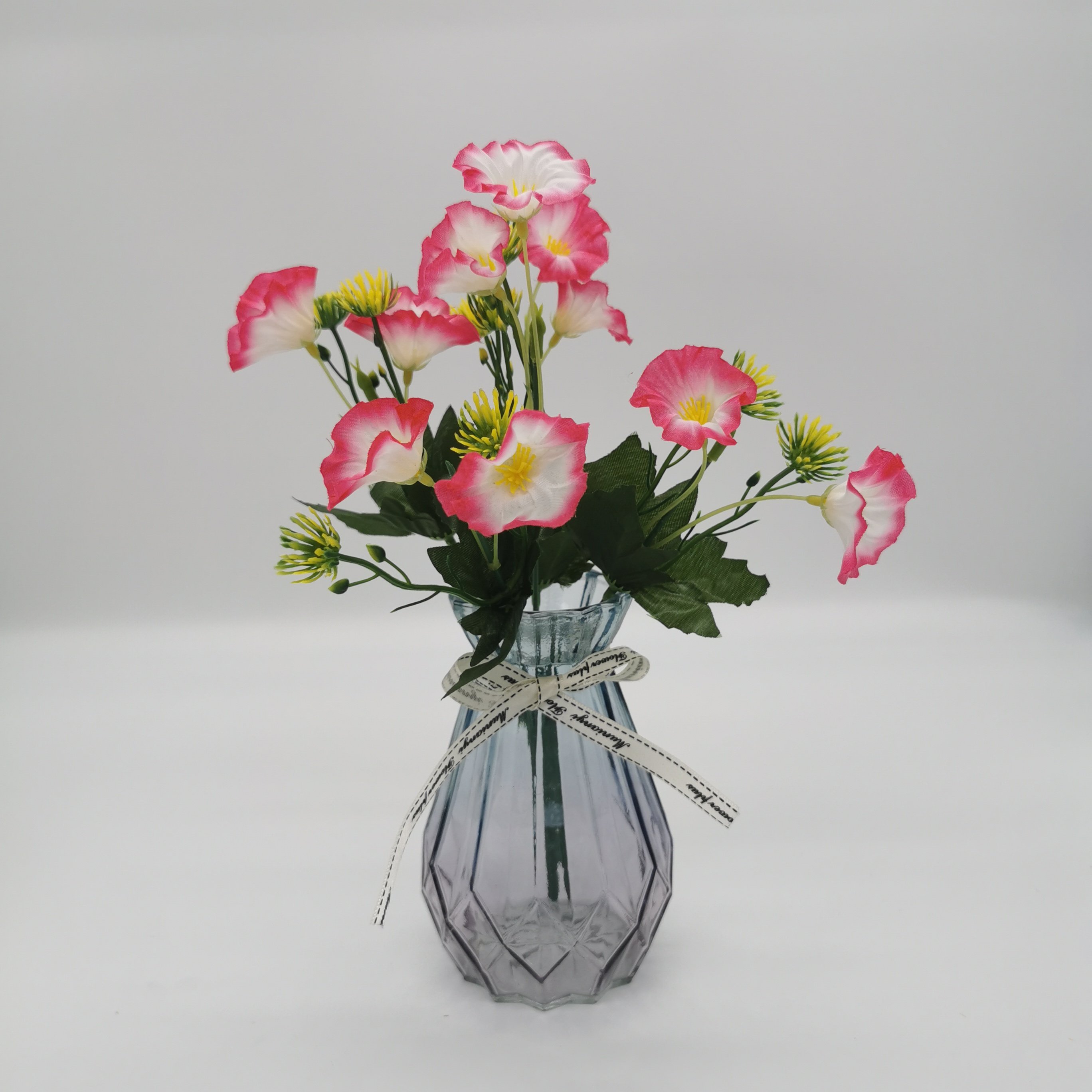 QIDA c2206 5 heads flower bouquet flower pots for Home Wedding Decorative Flowers Hot Sale 23218