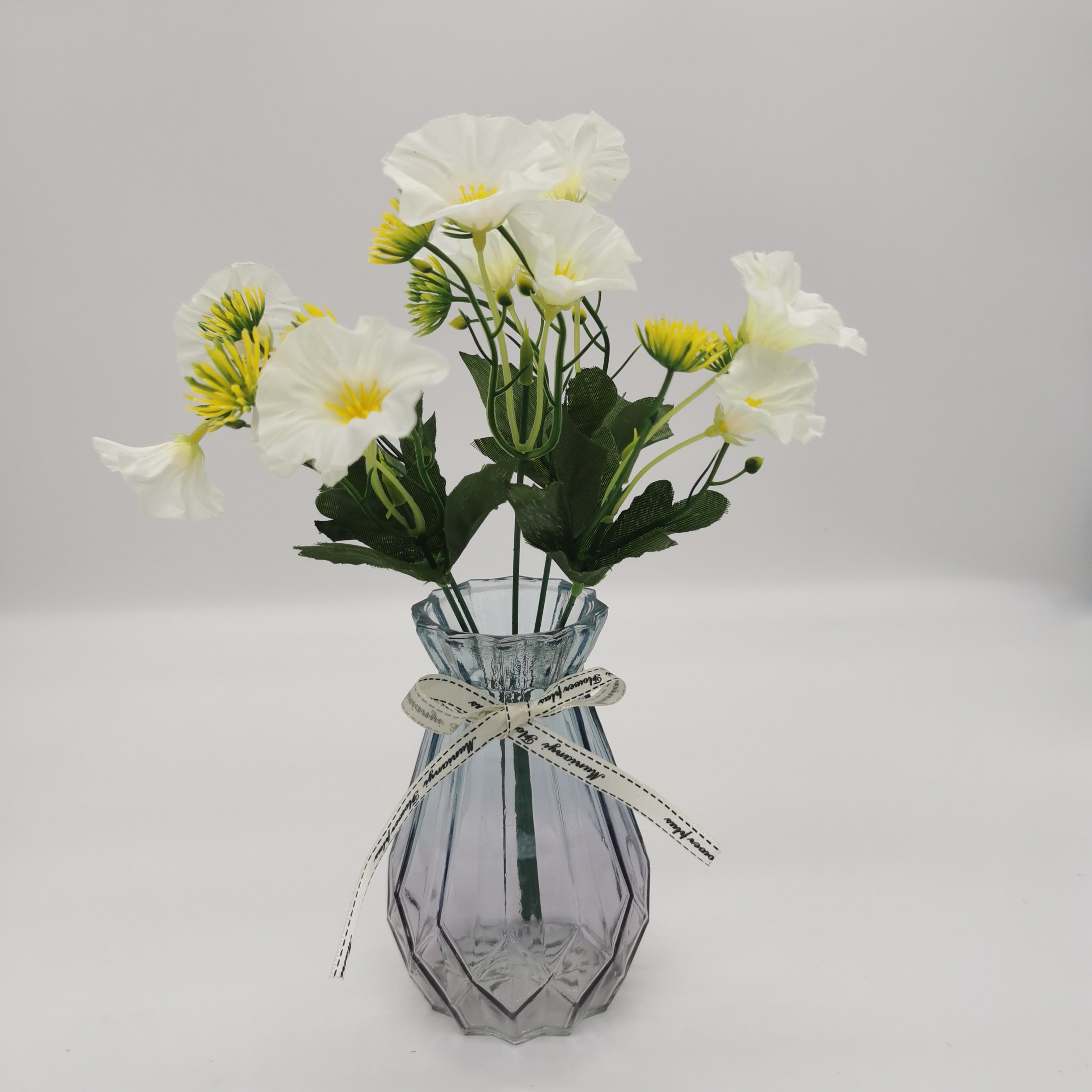 QIDA c2206 5 heads flower bouquet flower pots for Home Wedding Decorative Flowers Hot Sale 23218
