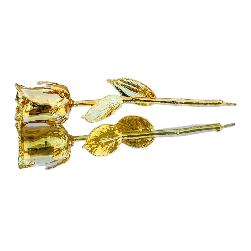 Forever Gift Gold Dipped Natural Rose