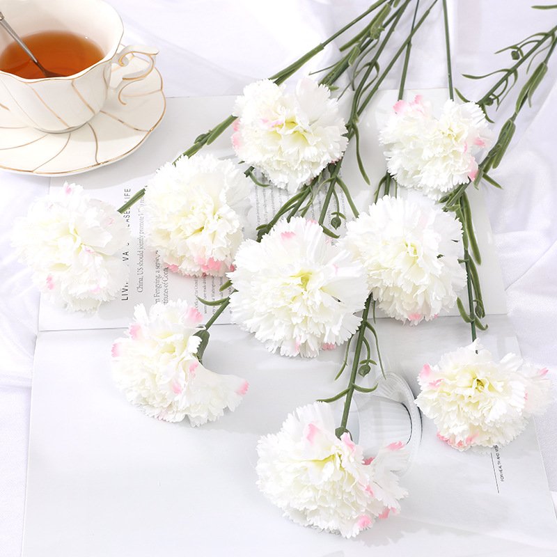 JCF463 wholesale Women's Day Carnation Flower single carnation Mom Monogram Mother's Day Gift New Rectangular Flower