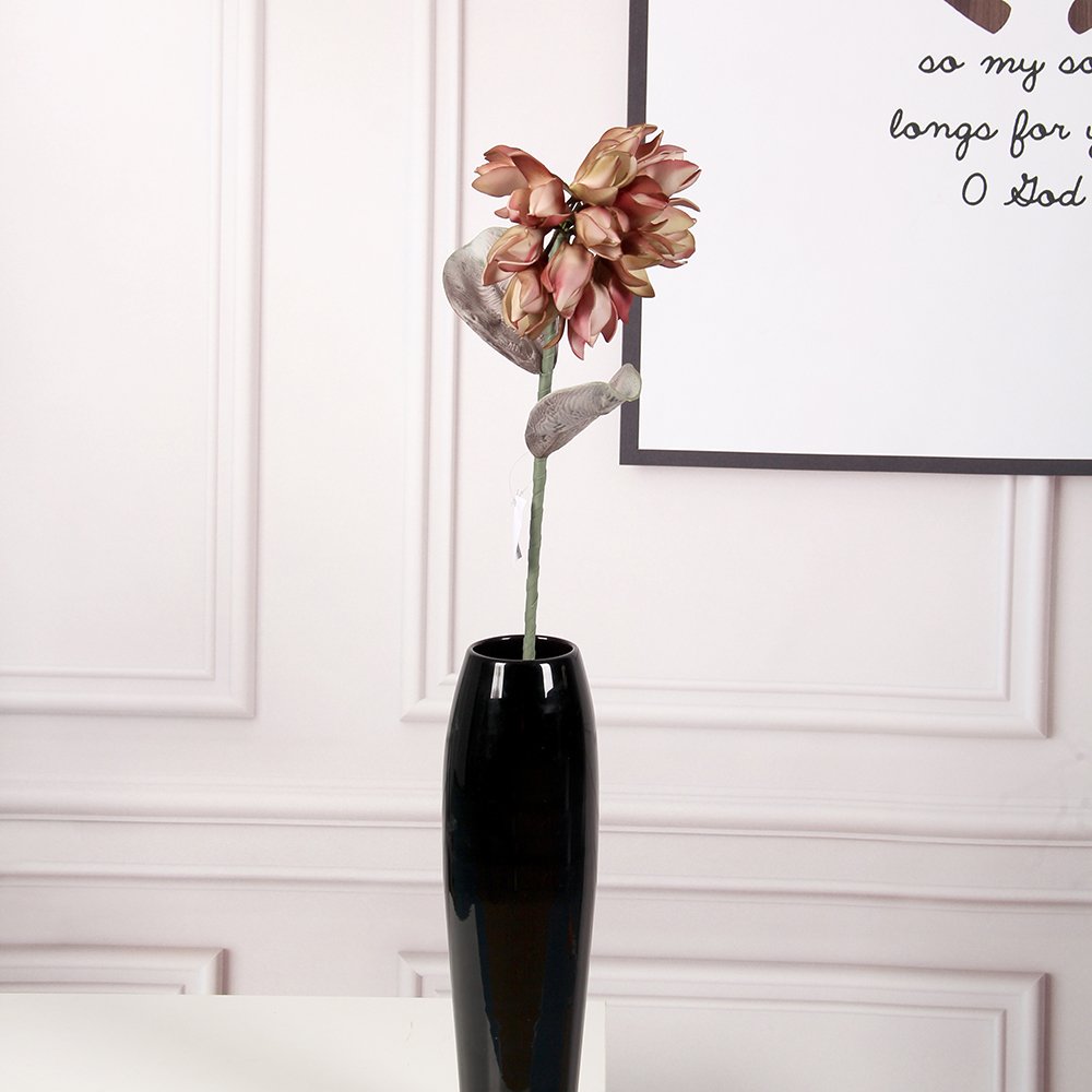 New Arrival PE Big Flowers China Tall Artificial Flowers Big Flower Head Home Decor Indoor Wedding Decoration Home Bedroom