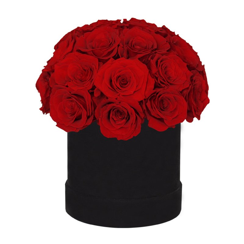 Ychon Red Preserved Roses Handmade Real Roses in Flowers Box That Last a Year Long Lasting Rose for Valentine's Day