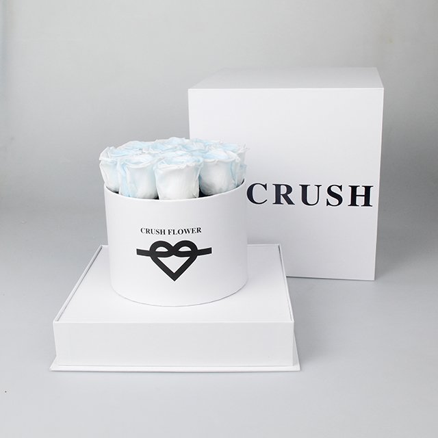 Factory Customizable Preserved Rose Gift Box Preserved Rose Flower Boxes Handmade Preserved Flower Box Love Gift For Girlfriend